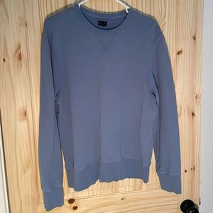 J-Crew Blue Crew Neck, Unisex